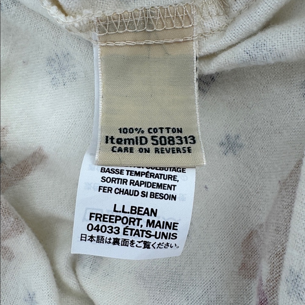 LL Bean Labrador Flannel Pajama Pants Size XL - Picture 10 of 10